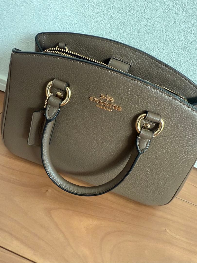 COACH サバンナスモール キャリーオールバッグ