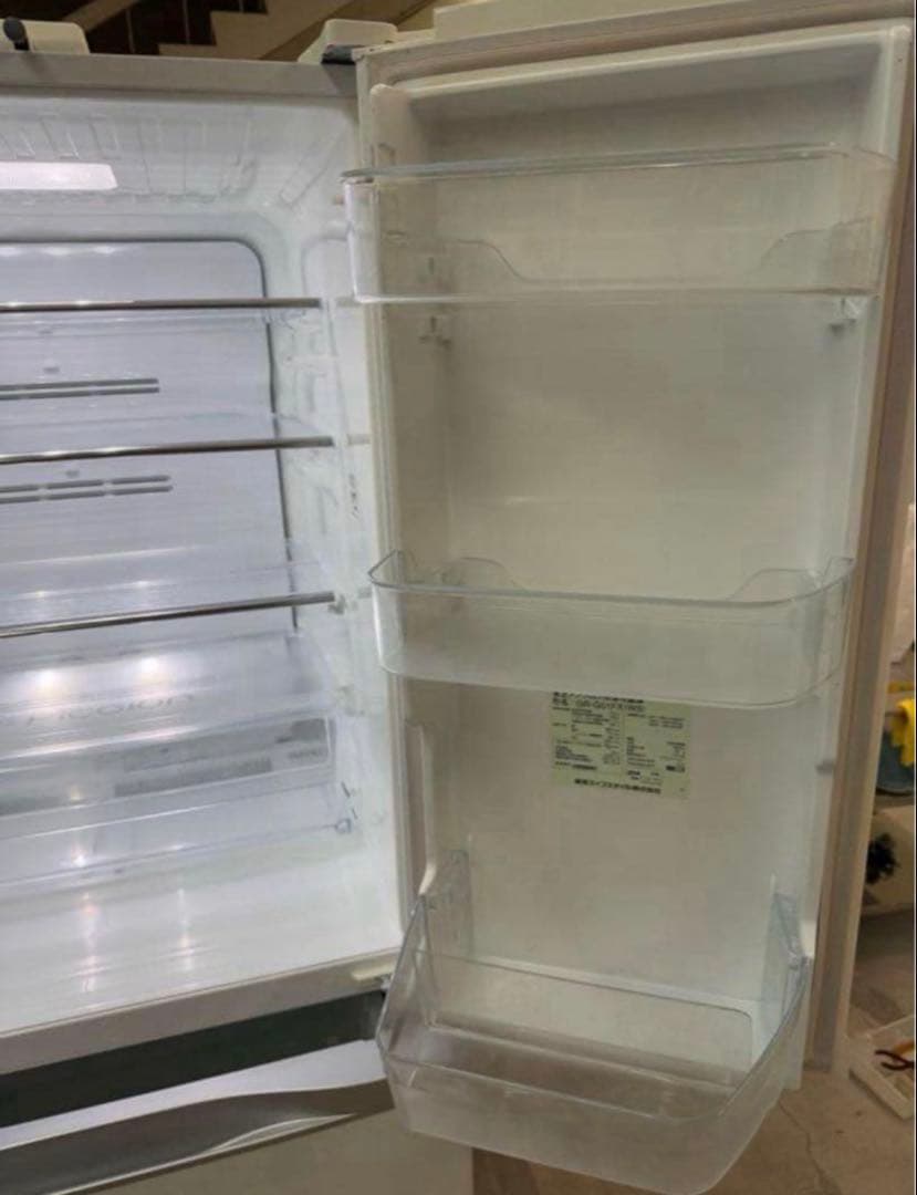 2014年式510L TOSHIBA 冷蔵庫 GR-G51FX(WS)