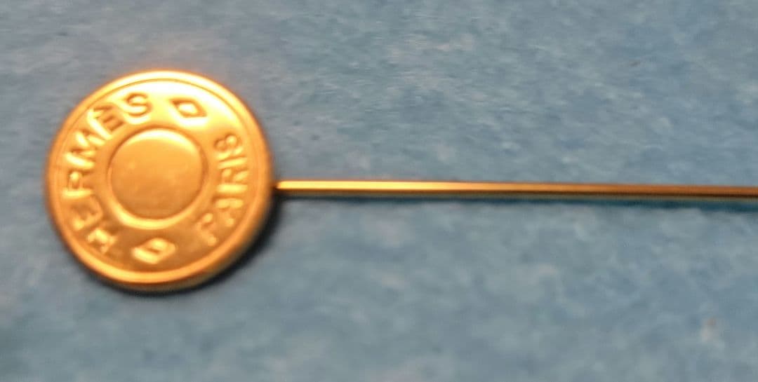 Hermès エルメス ピンブローチ セリエ ゴールド