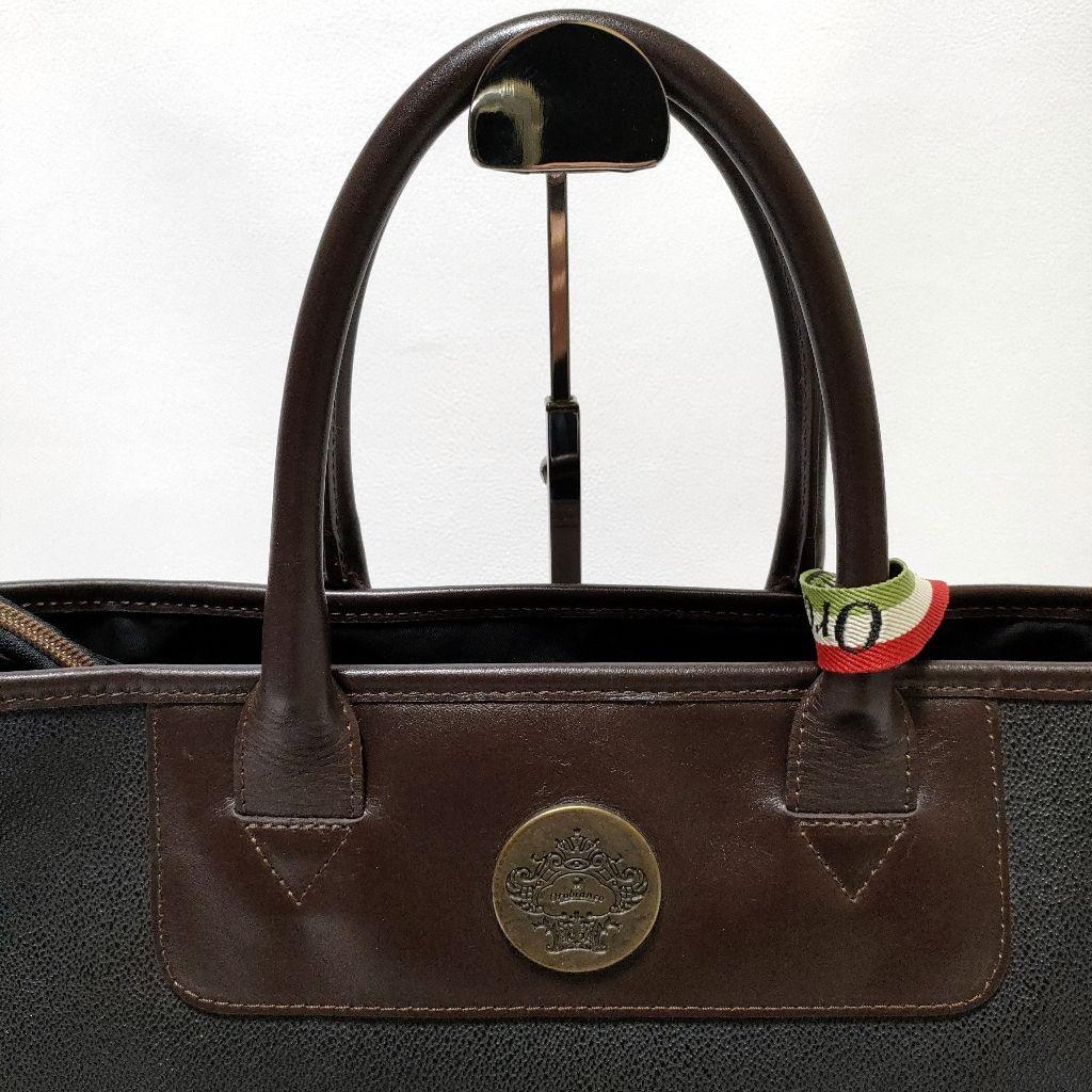 【極美品】orobianco ビジネス レザートートバッグ A4収容可