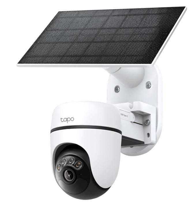 新品：Tapo防犯カメラ3K500万画素 ソーラー電源 配線工事不要 C630