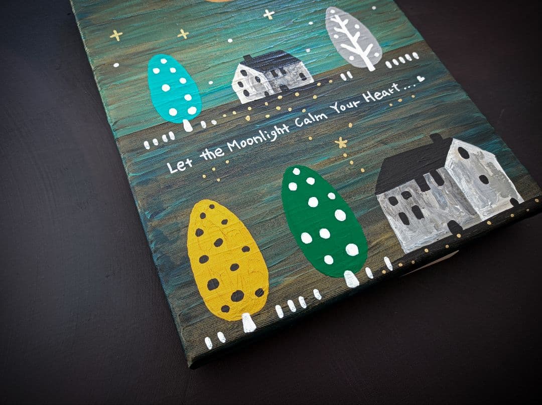 ✿月野乃亜 Unique作品 F4／333×242mm 現代アート