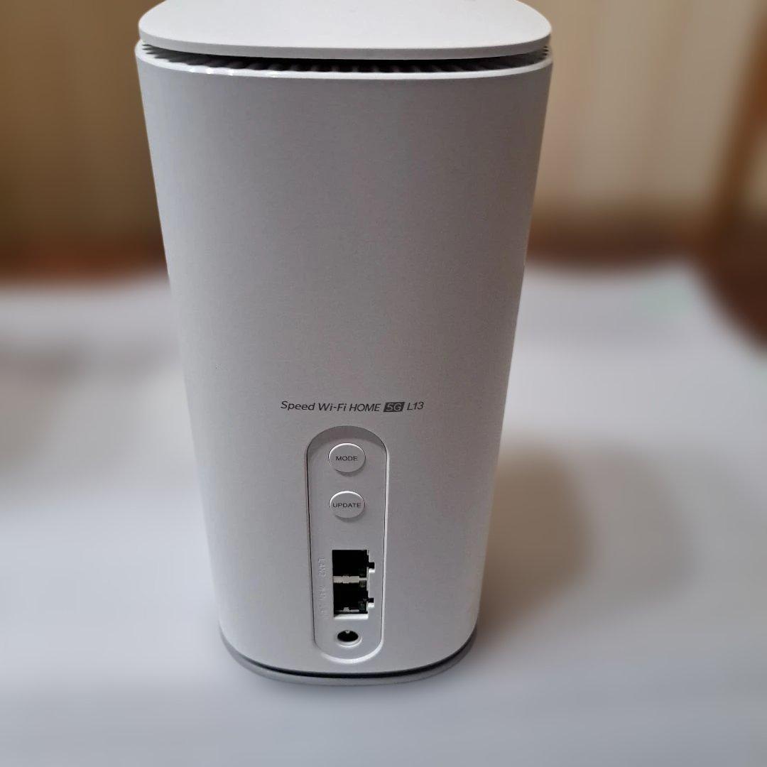 Wimax Speed Wi-Fi  5G L13　ホームルーター