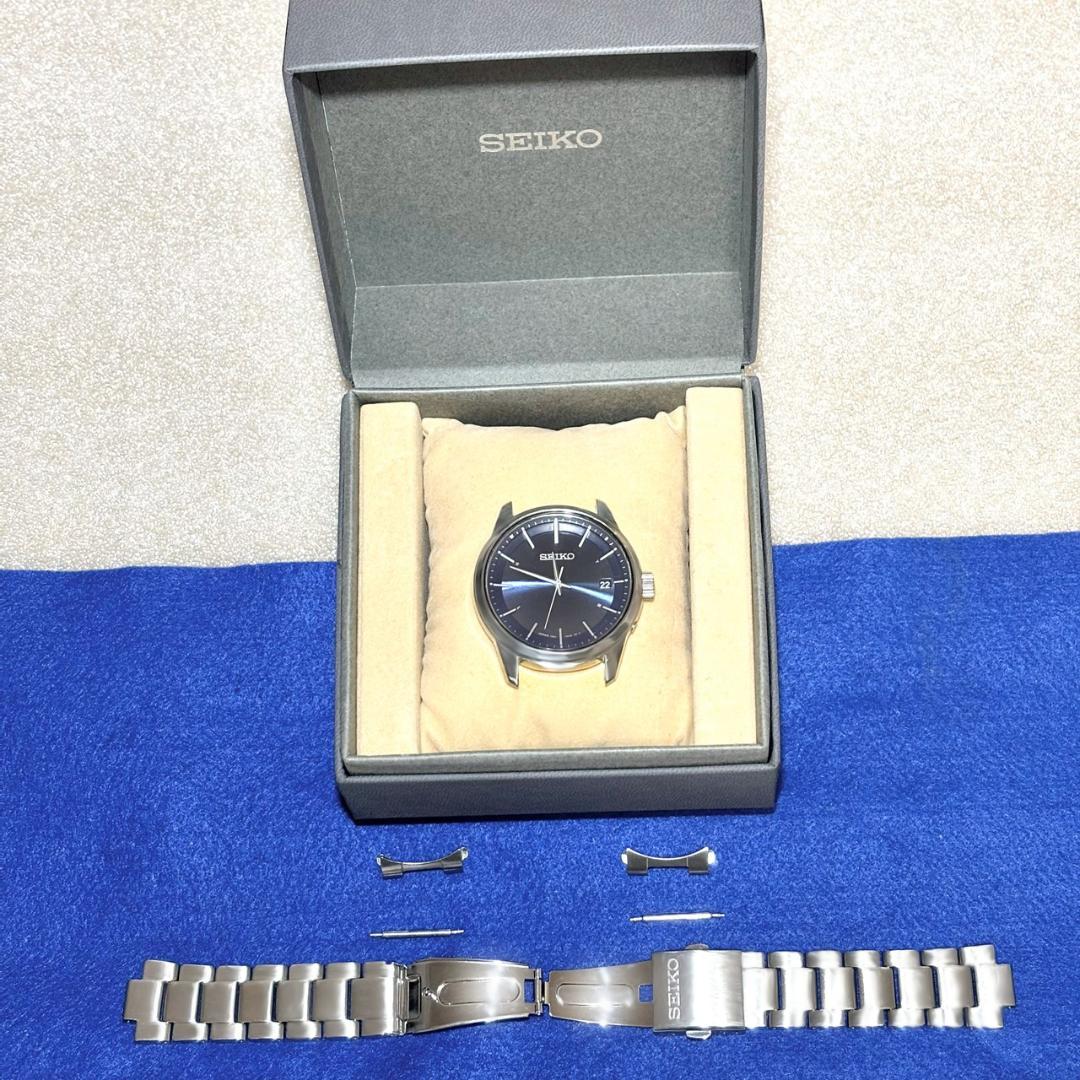 SEIKO ソーラー電波 SBTM231 7B24-0BJ0 ブルー 超美品
