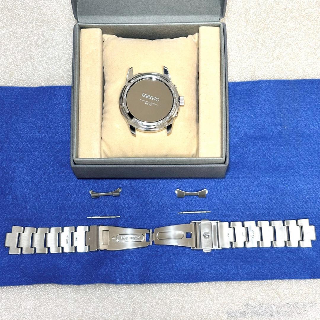 SEIKO ソーラー電波 SBTM231 7B24-0BJ0 ブルー 超美品