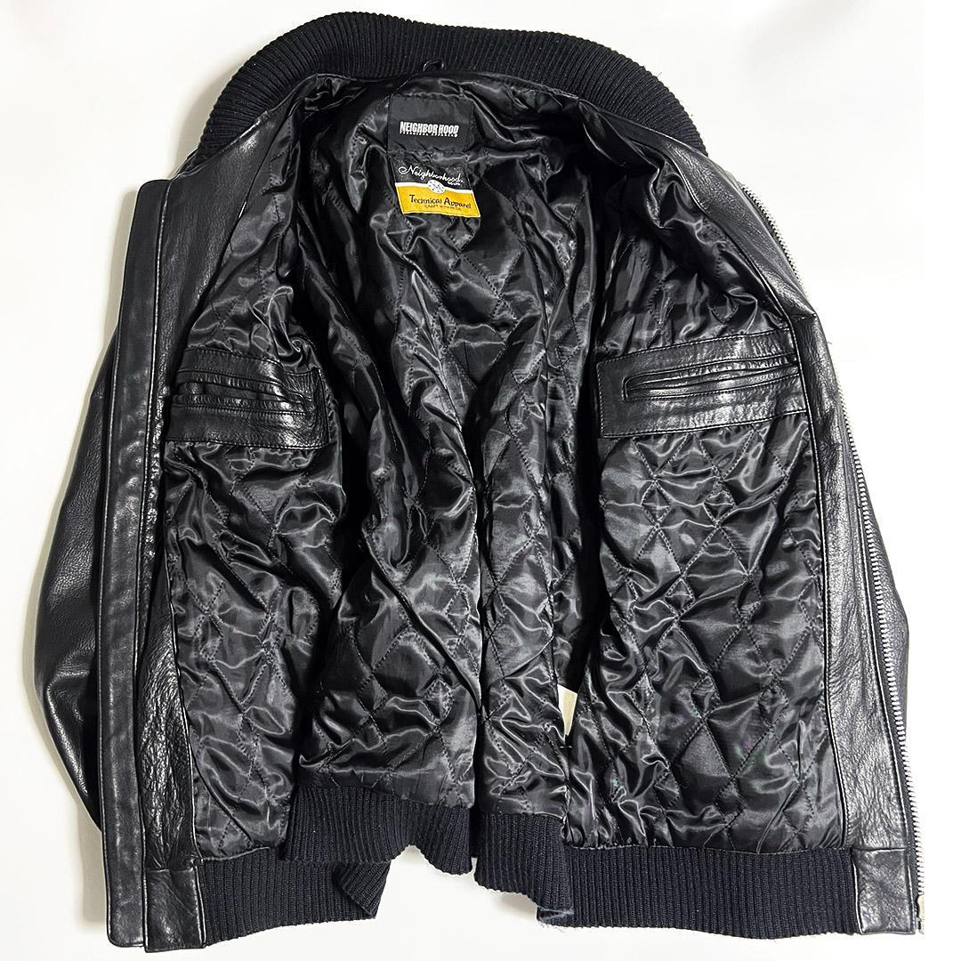 NEIGHBORHOOD filthy レザージャケット 黒M ブラック
