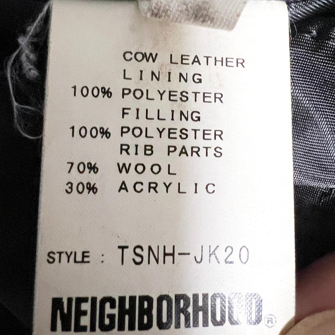 NEIGHBORHOOD filthy レザージャケット 黒M ブラック