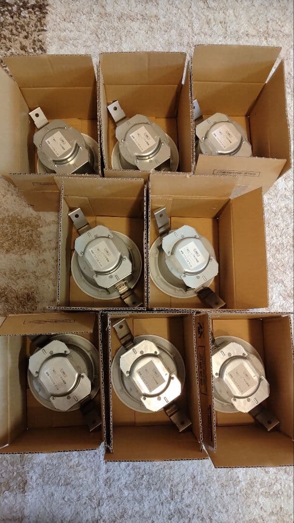 Panasonicダウンライト8個セットLGD9100K＋LLD2000LCE1