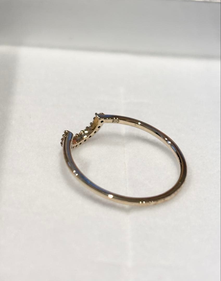 con affetto 10kダイヤリング　#11