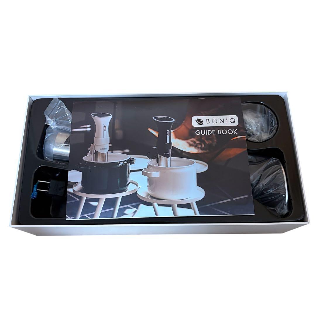 【新品・未使用品】BONIQ ボニーク 低温調理器 BNQ-01B ブラック