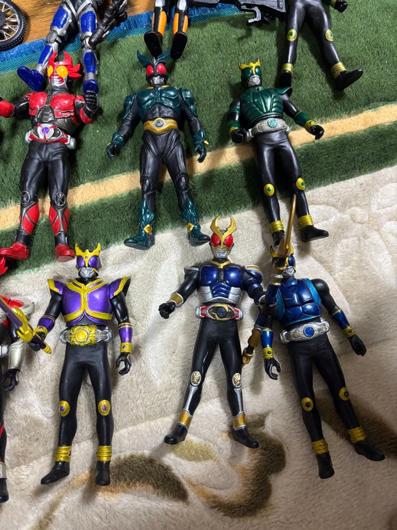 仮面ライダー フィギュアセット バイク付き
