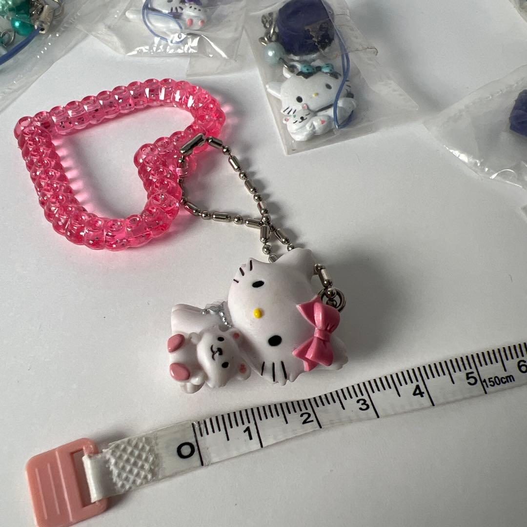 レトロ サンリオ チャーミーキティ シュガー　ストラップ　チャーム　13点セット