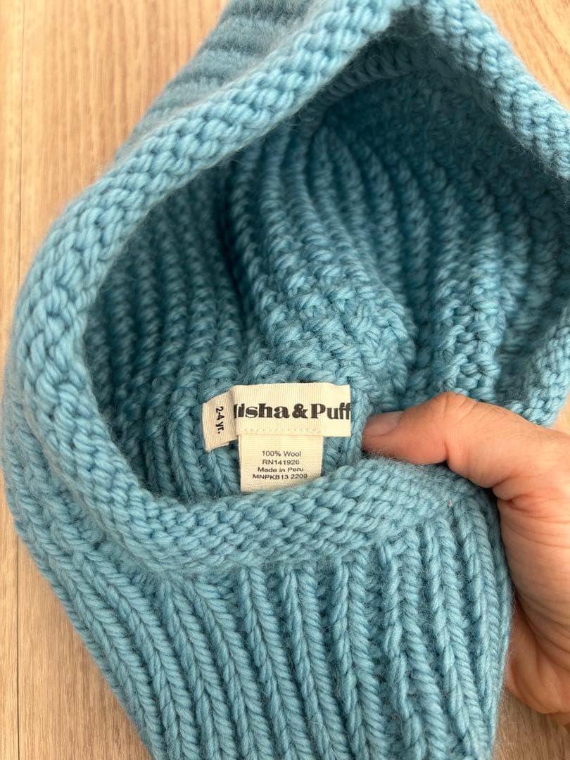 Misha&puff 23aw水色バラクラバ 美品