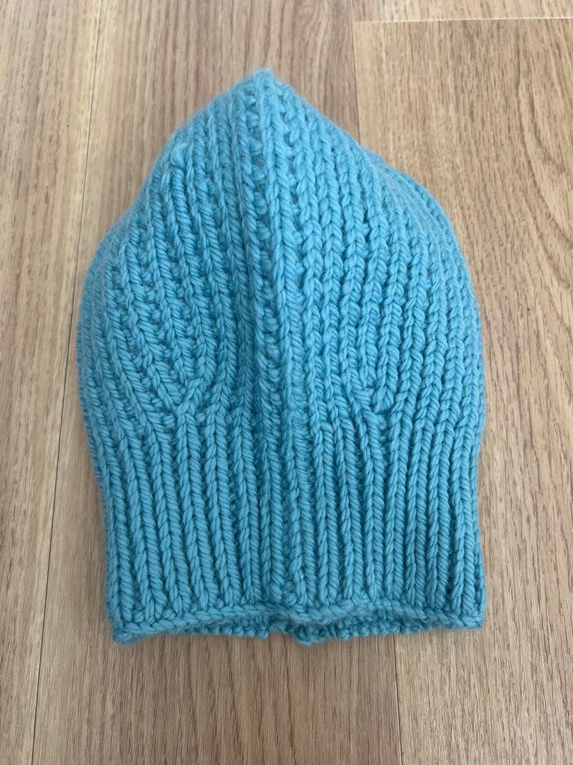 Misha&puff 23aw水色バラクラバ 美品