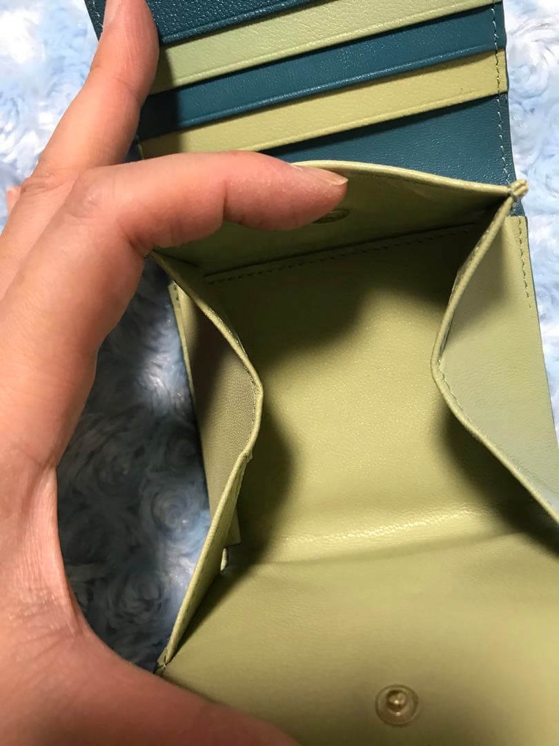 ムーミン　マザーハウス　コラボ　財布　二つ折り　美品