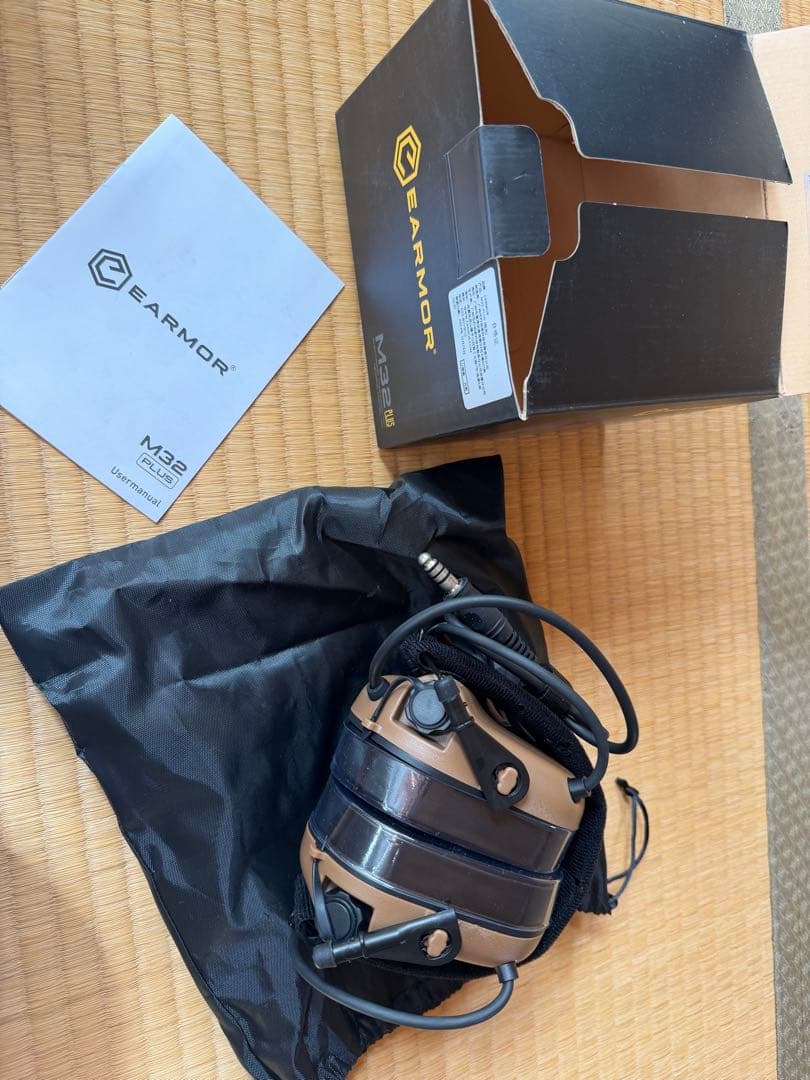 earmor m32 タクティカルヘッドセット