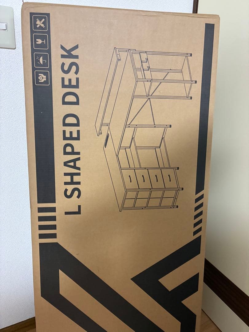 AODK ゲーミングデスク L字型