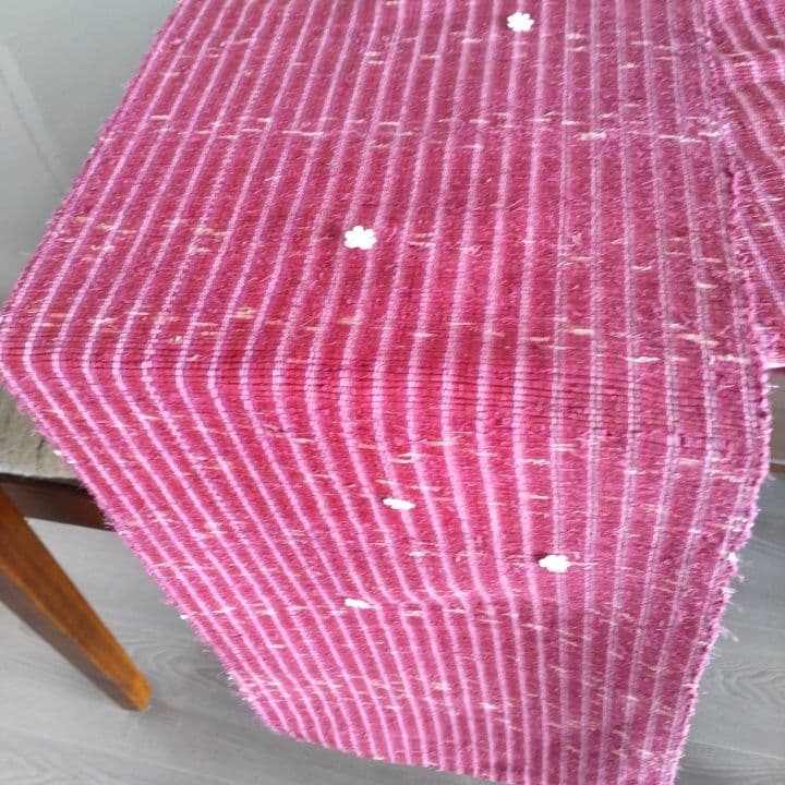 裂き織り敷物⭐︎ランナー⭐︎タペストリー阪急梅田「匠の技展」購入品⭐︎新品未使用