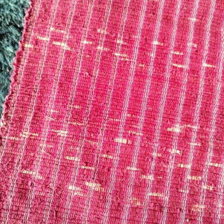 裂き織り敷物⭐︎ランナー⭐︎タペストリー阪急梅田「匠の技展」購入品⭐︎新品未使用