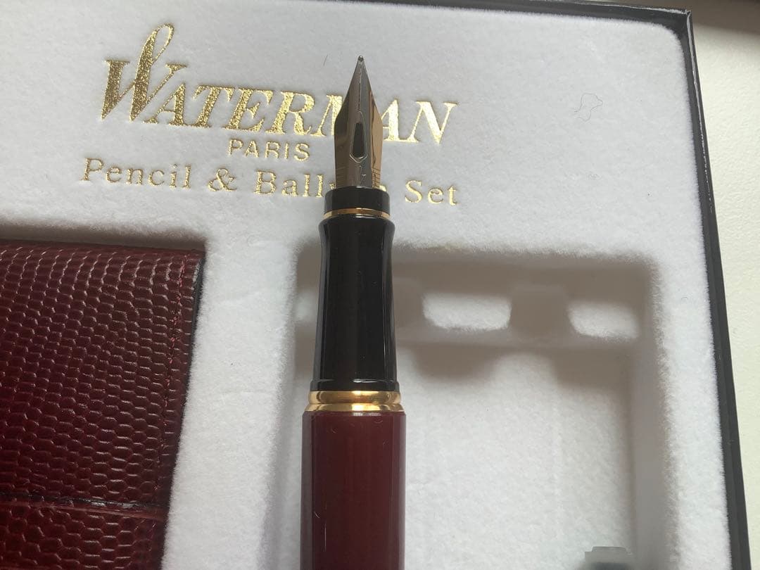 [z132]Waterman 万年筆セット