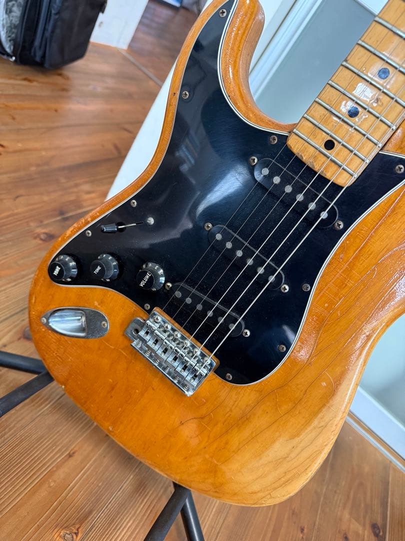 レフティ フェンダーUSA ストラトキャスター 1976 ナチュラル