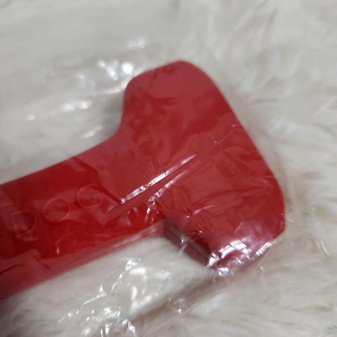 【入手困難】GUCCI DOG 犬用 ラバードッグトイ 赤 骨ボーン