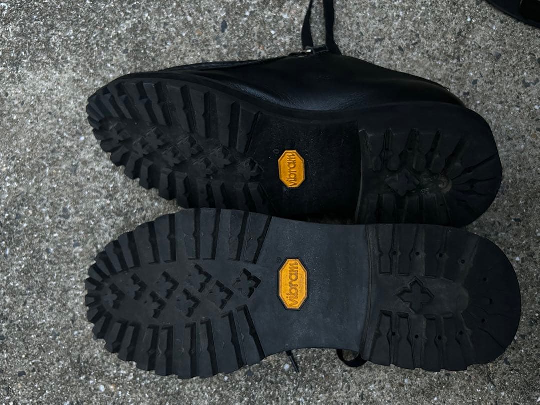 dairiku ダイリク レザーモカシンシューズ 革靴 ビブラムソール