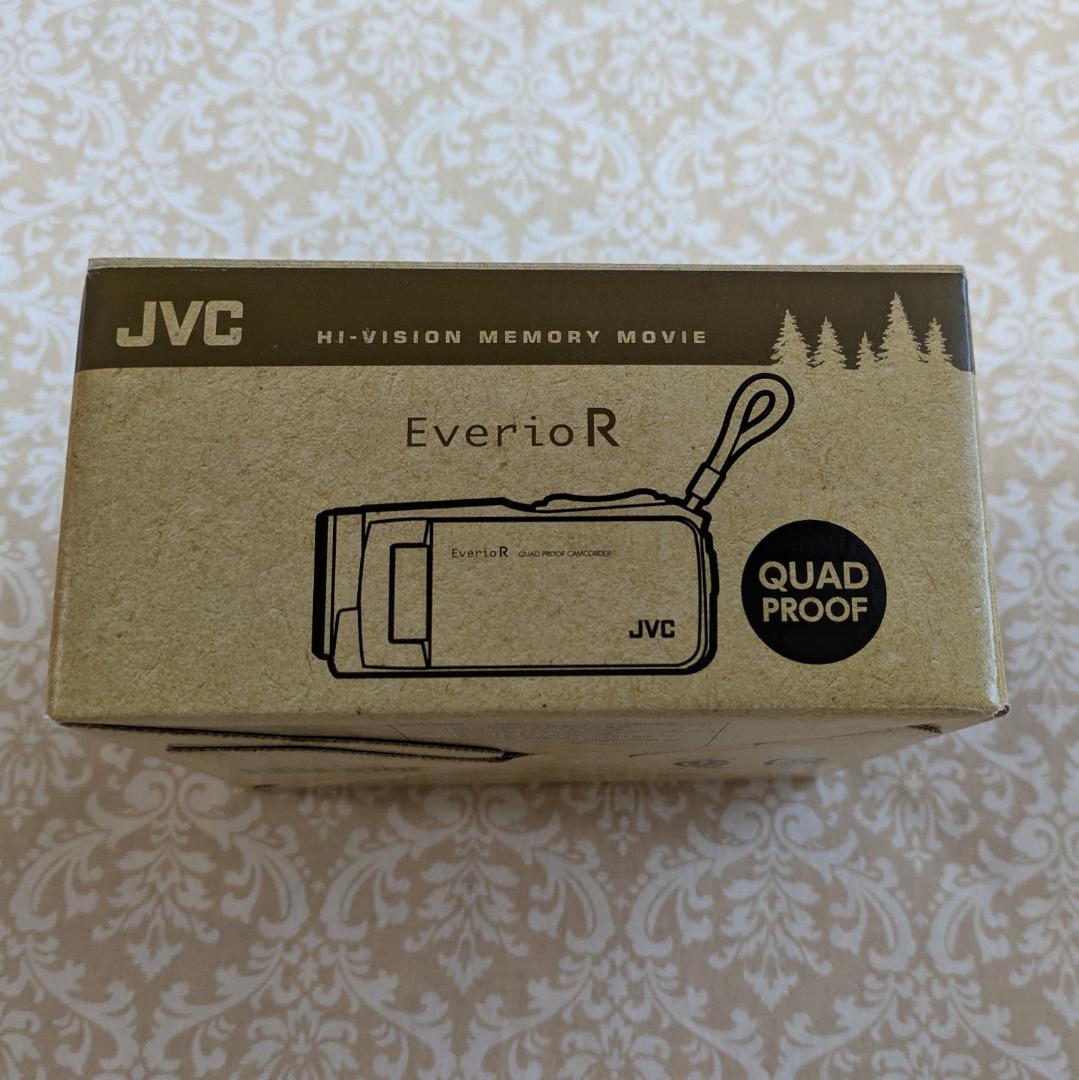 JVC ビデオカメラ Everio R 防水 防塵 32GB カーキ色