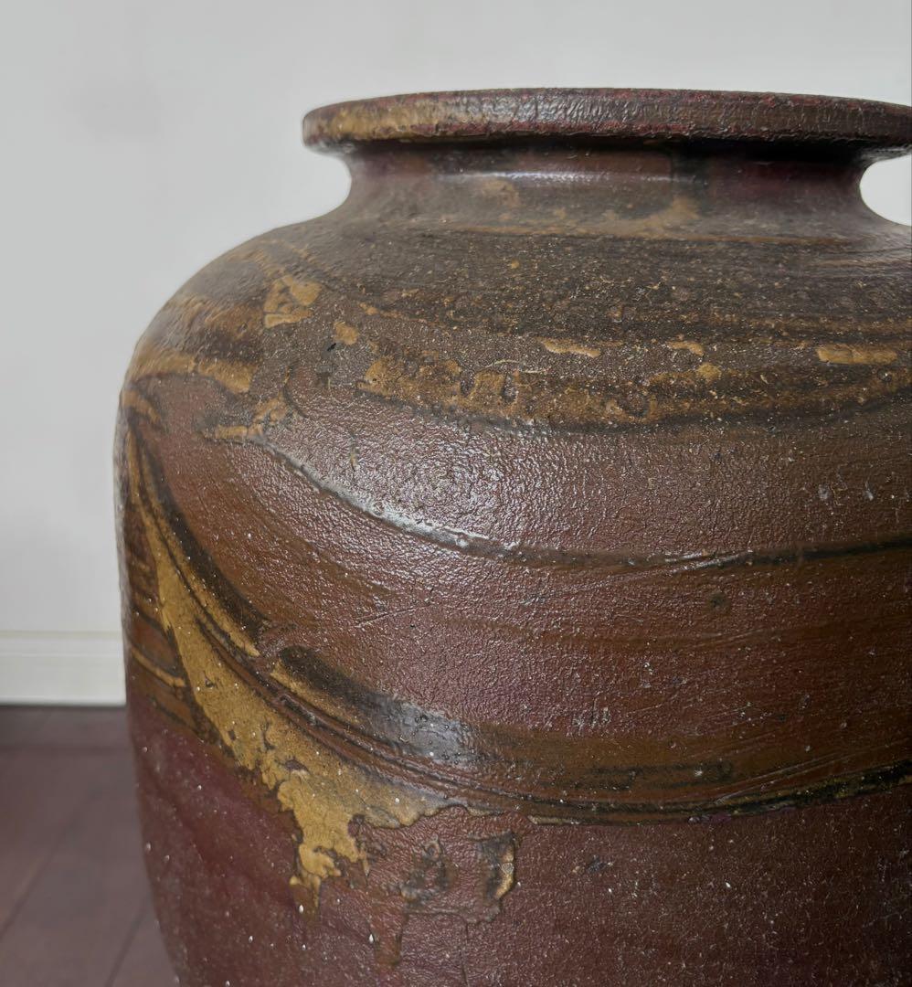 古備前　大壺　高さ40cm 酒壺　骨董　時代物