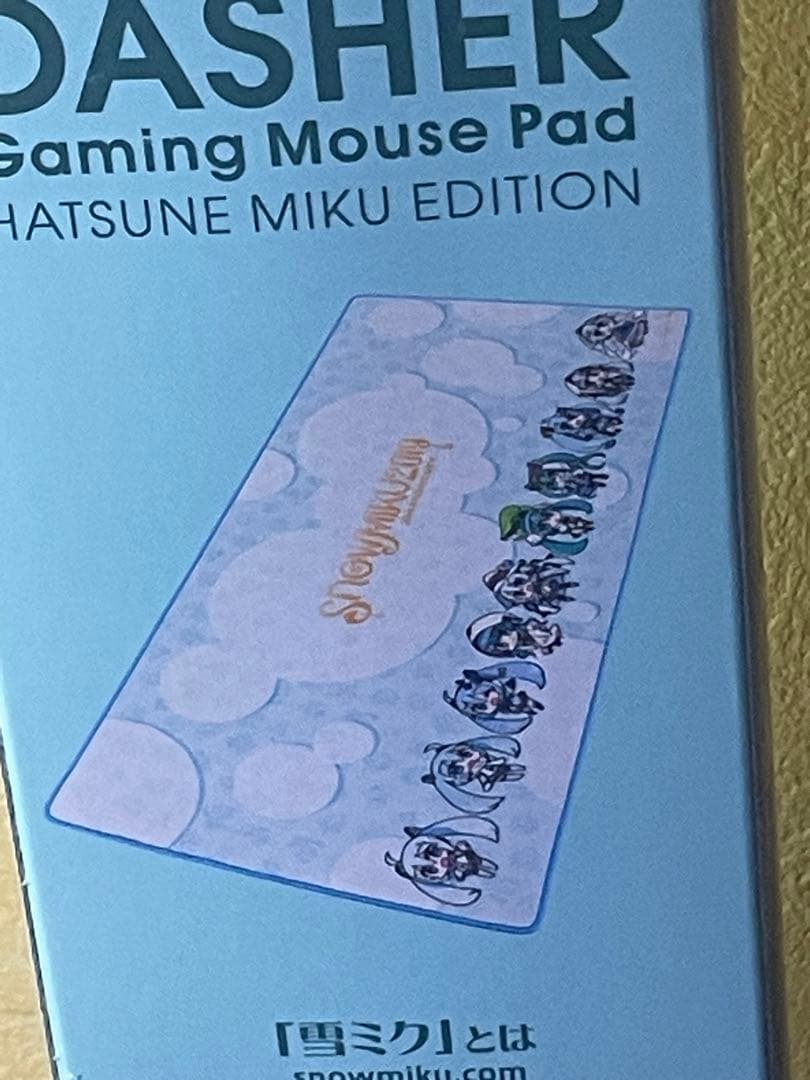 ❣️✨❣️ MIKU 2019 雪ミク 特大ソフトマウスパッド ❣️✨❣️