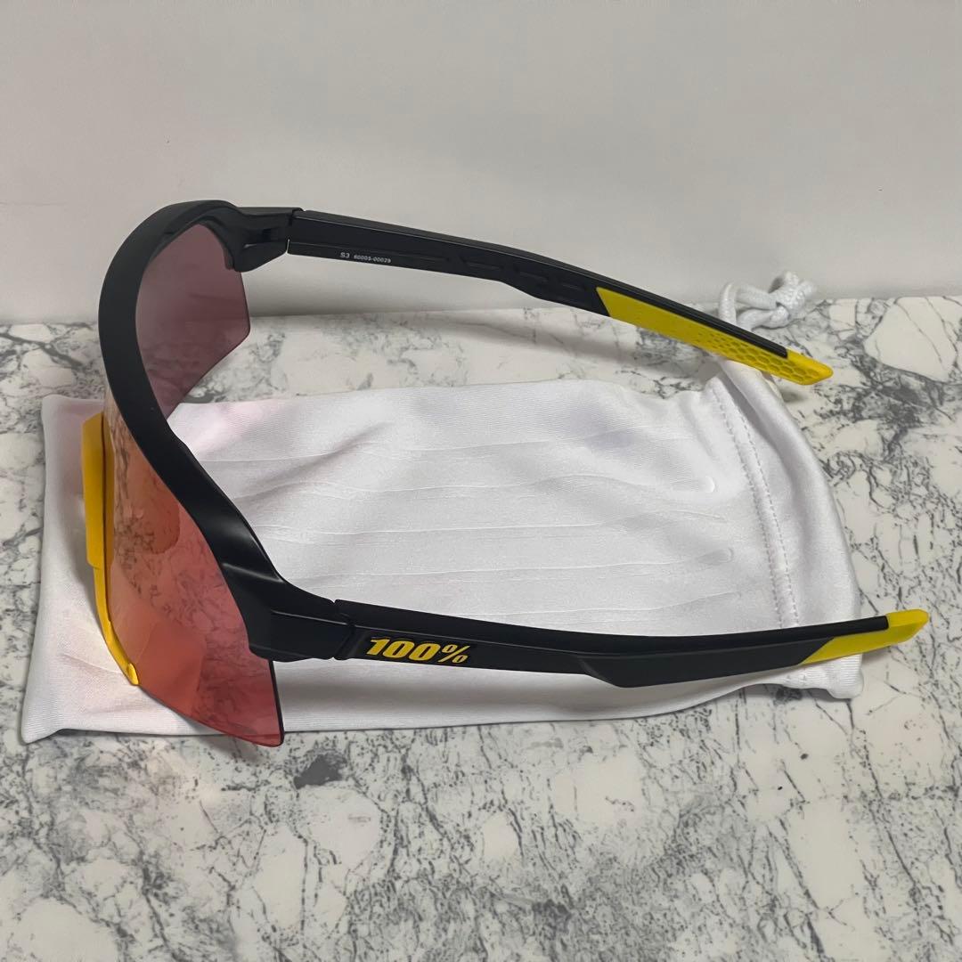 100% ワンハンドレッド サングラス S3 Matte Black カスタム