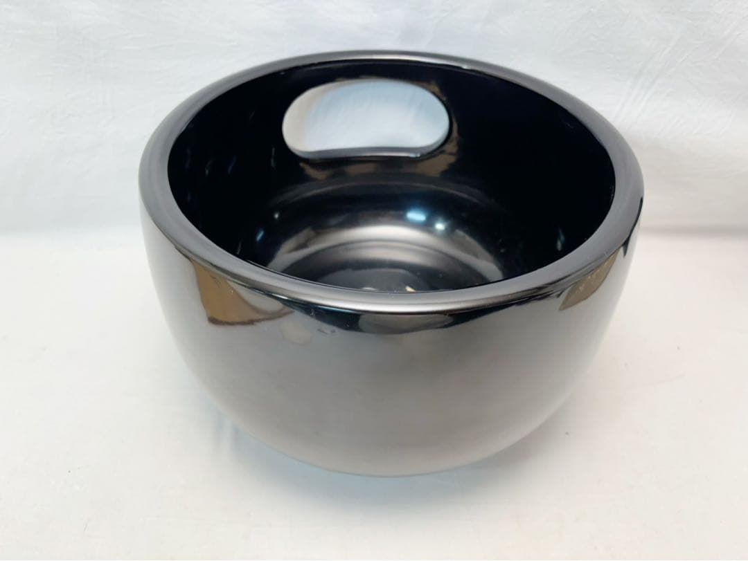 美品 茶道具 山本崇雲造 黒真塗 眉風炉 陶印 底瓦 前瓦 灰付 敷板 5点共箱