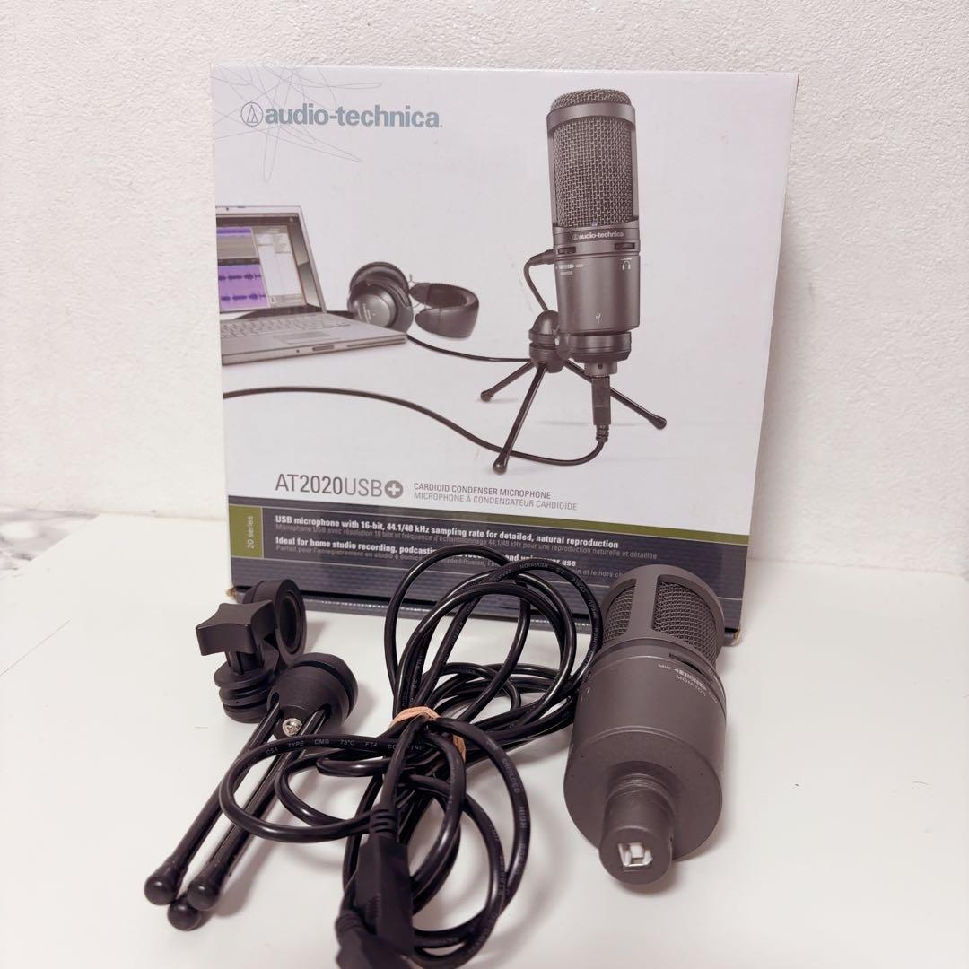 audio-technica AT2020USB+ コンデンサーマイク