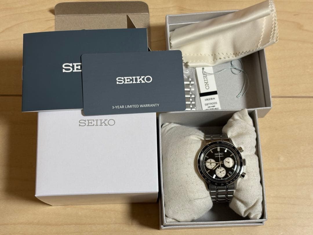 【新品未使用】SEIKO SELECTION クロノグラフ SBTR055