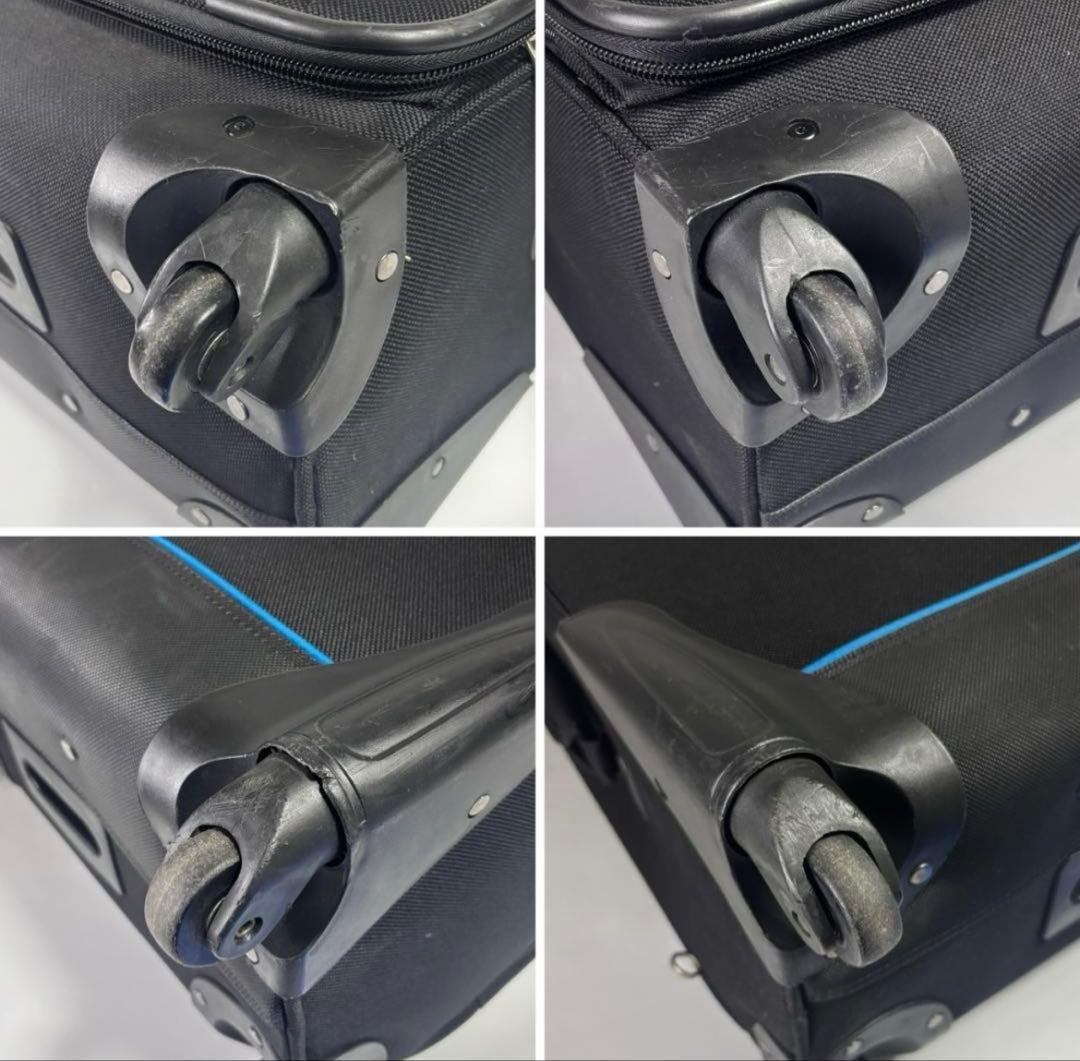 サムソナイト　スーツケース　中型　黒　4輪　ブラック