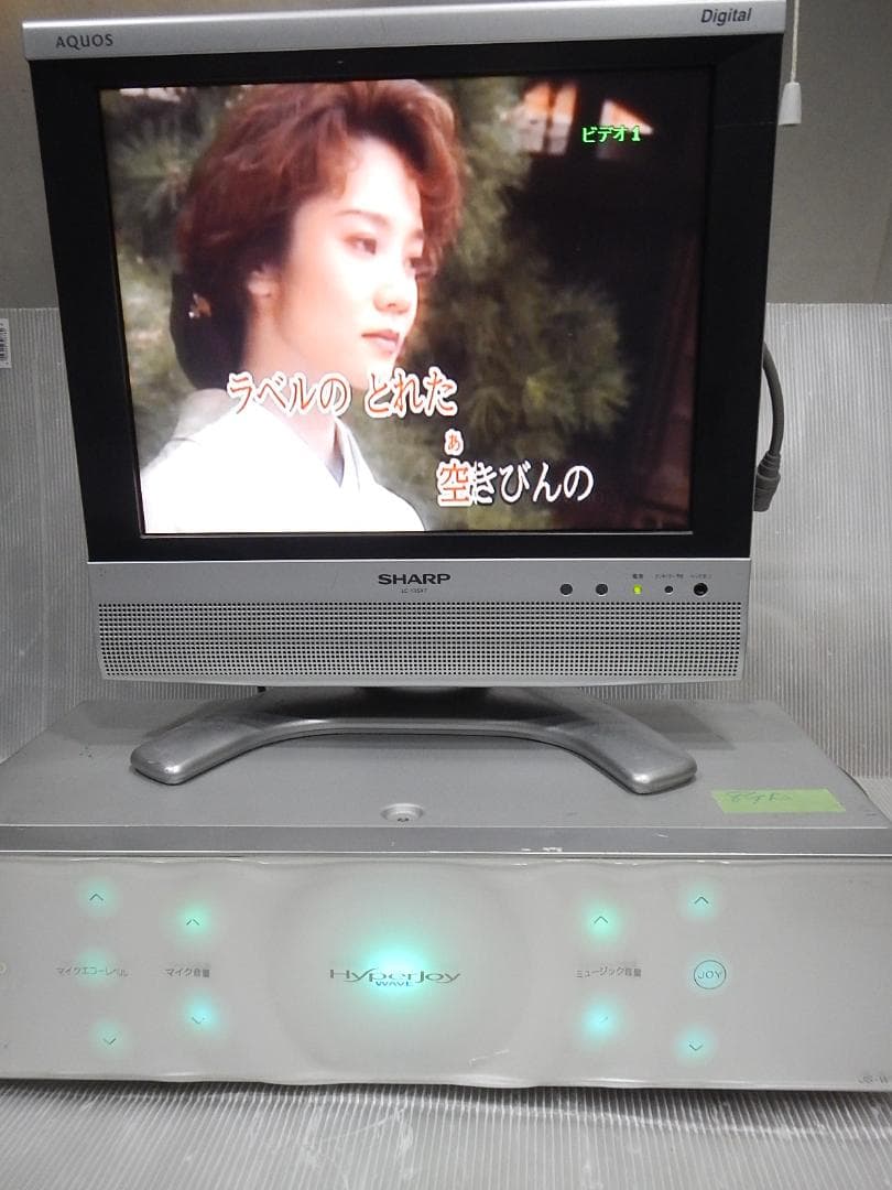 ジョイサウンドカラオケ機　JS-W1 mic　RCAvideoコード付き