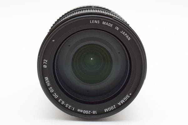 極美品 | SIGMA 18-200mm F3.5-6.3 HSM ｜K002