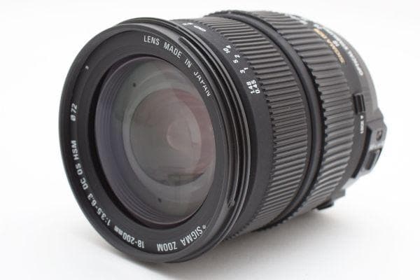 極美品 | SIGMA 18-200mm F3.5-6.3 HSM ｜K002