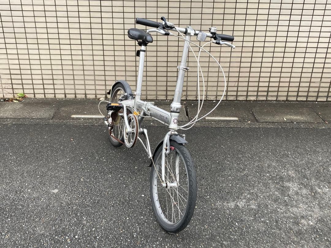 DAHON route ダホン ルート 外装6段 アルミフレーム 前後ドロヨケ付