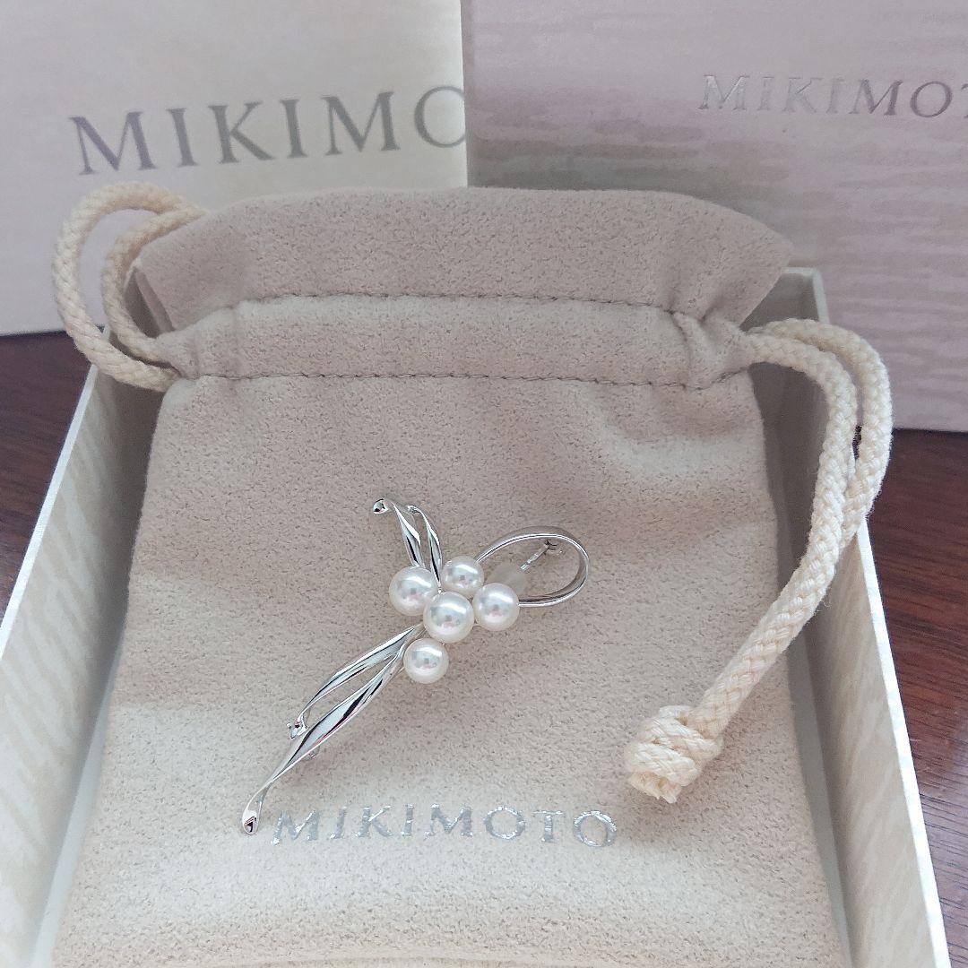 MIKIMOTO シルバーブローチ
