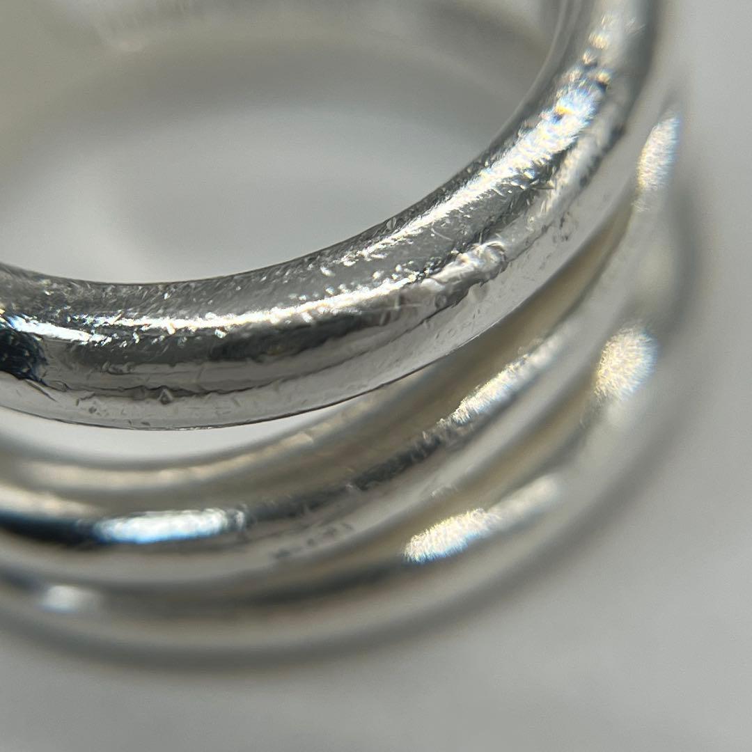 ティファニー TIFFANY ダイアゴナルリング 11号 SV925