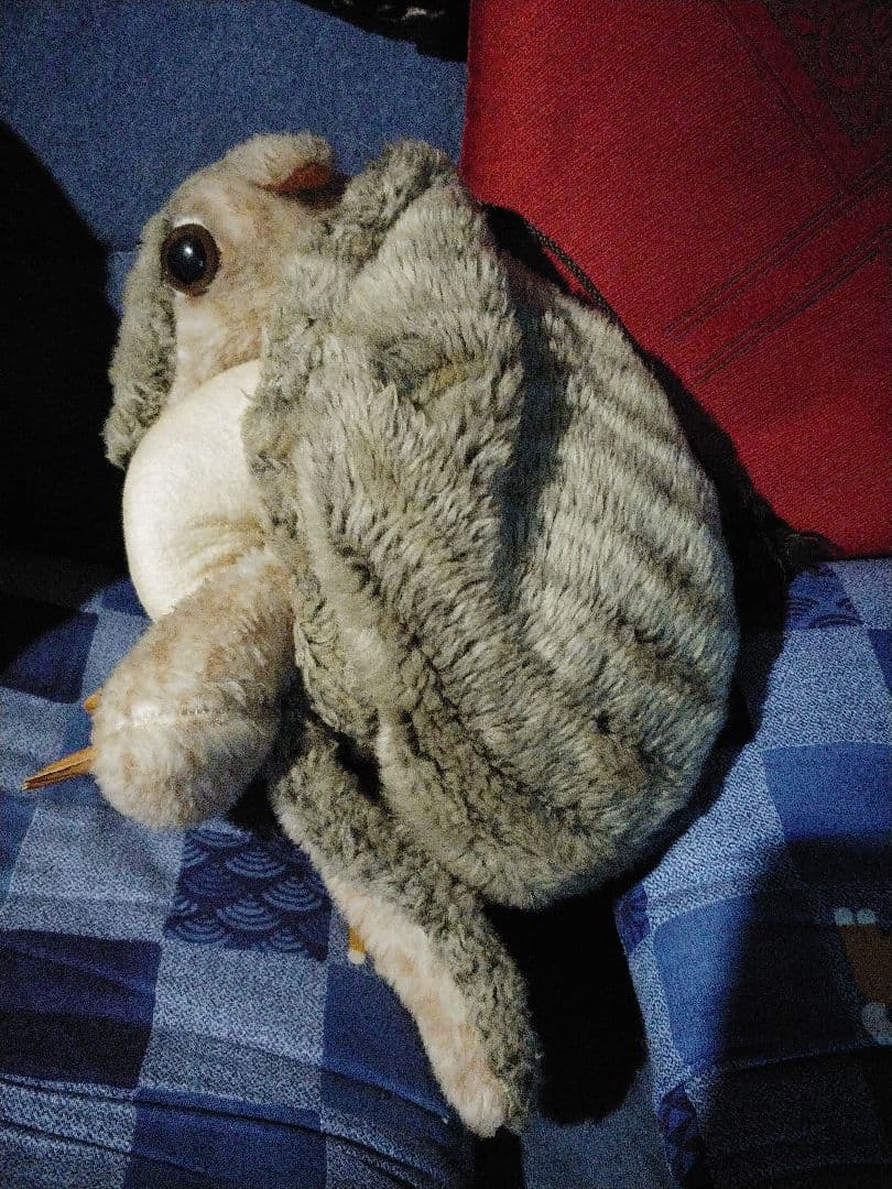 明治製菓　アルマジロぬいぐるみ　レトロ