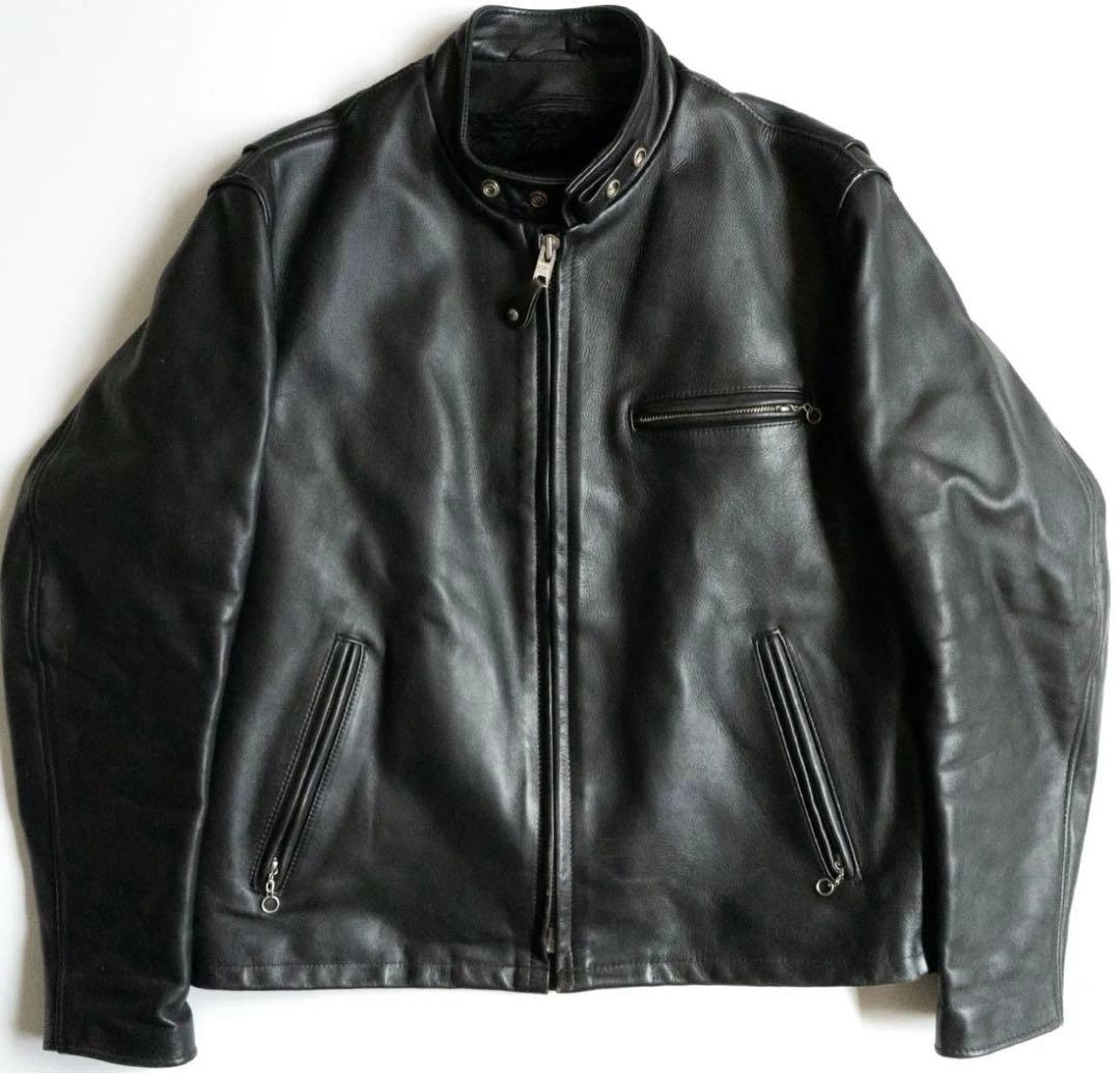 【状態◎】Schott 641 サイズ46 シングルライダース