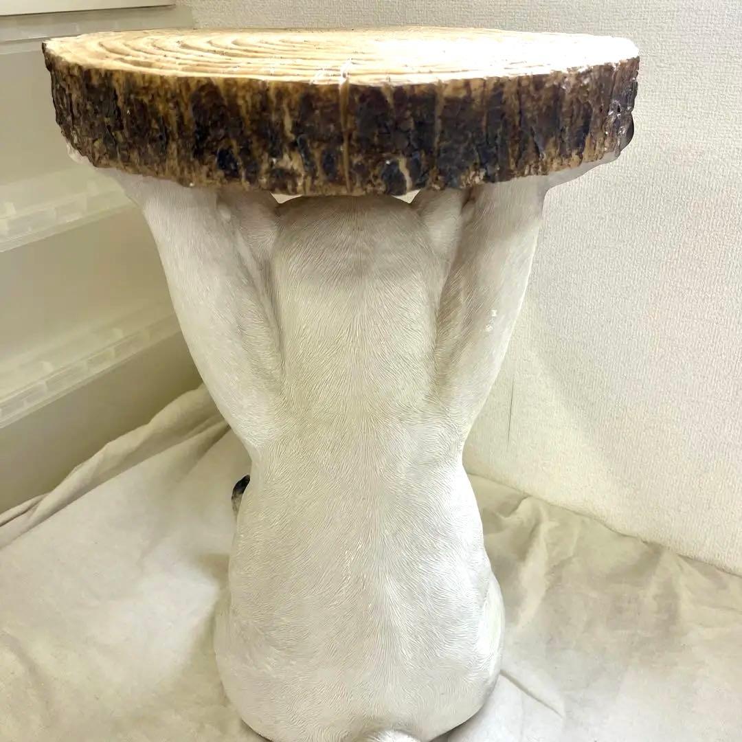 KARE アニマルサイドテーブル ポーラーベア