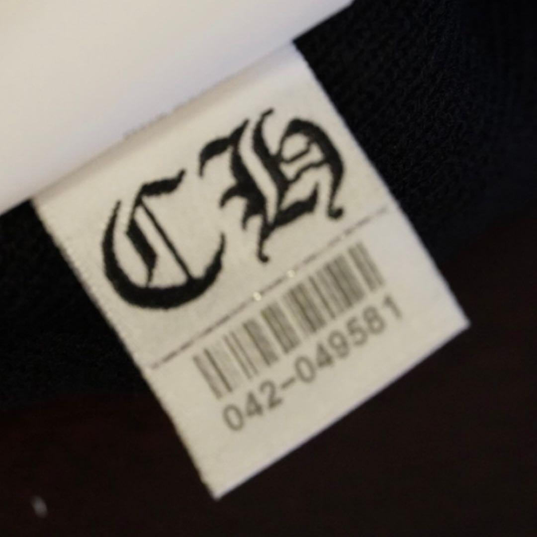 Chrome Hearts CHロゴ キャップ ブラック×ゴールド