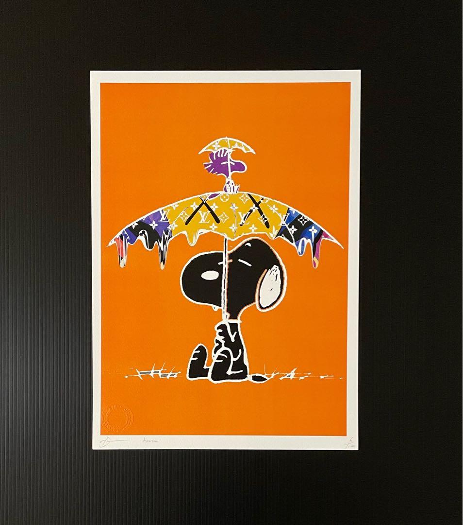 DEATH NYC/アートポスター/スヌーピー /SNOOPY/KAWS