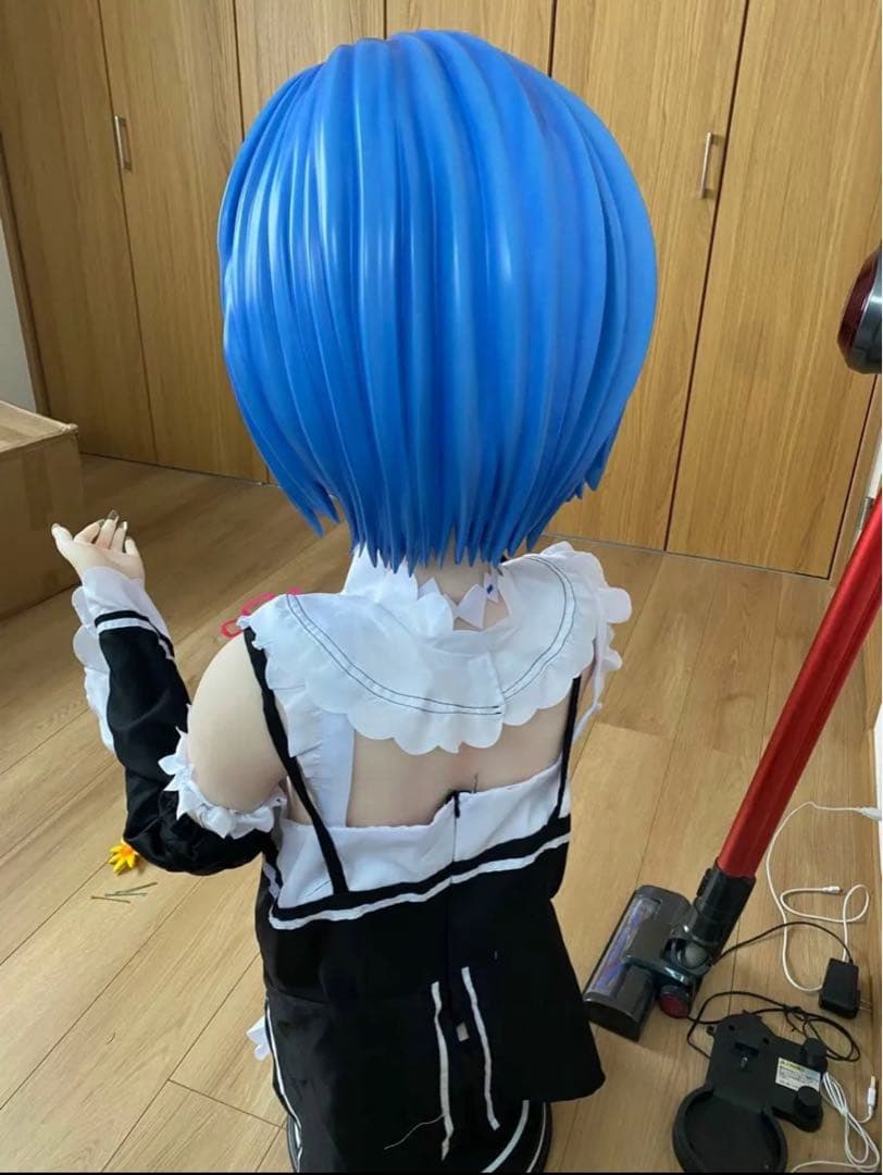 Re:ゼロから始める異世界生活レム 1/1 胸像フィギュア　110cm高さ