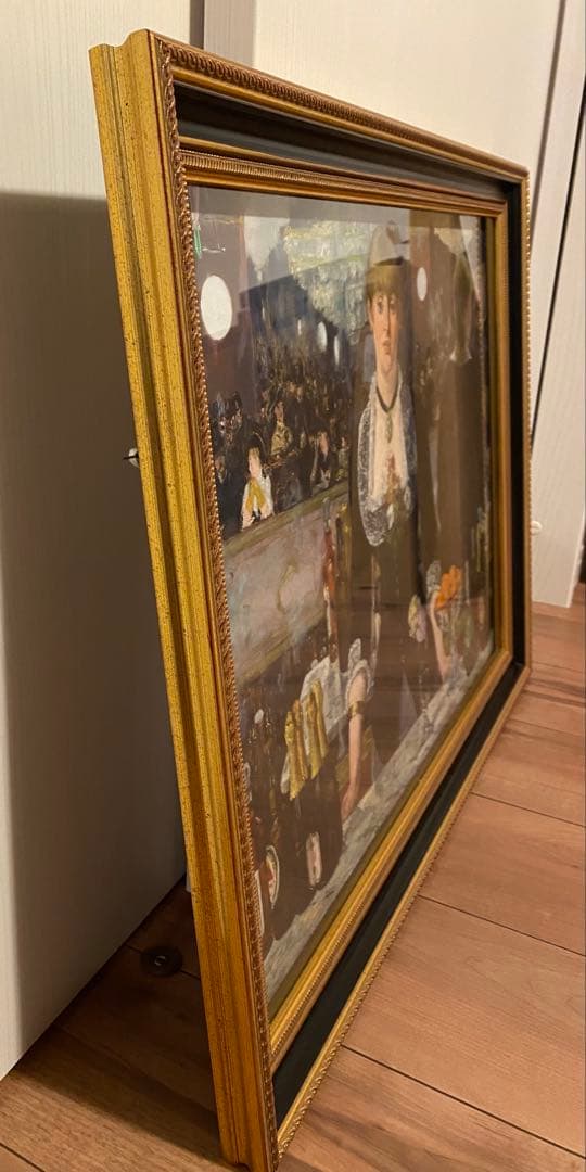 エドゥアール・マネ「フォリー＝ベルジェールのバー」複製画