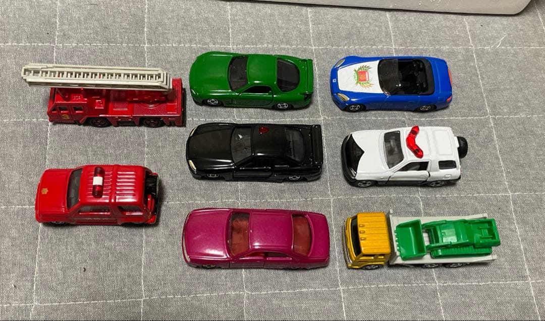 レトロトミカ　希少　 DX R/Cトミカトレーラーセット ジャンク品　車１４台