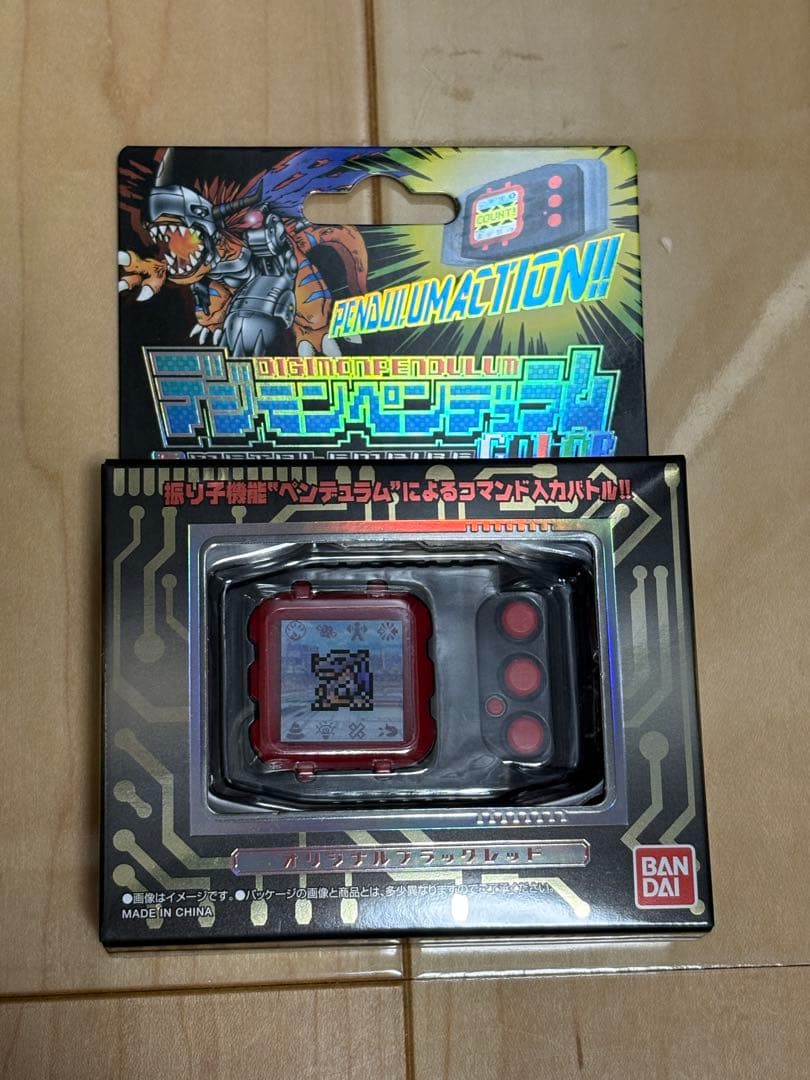 BANDAI デジモンペンデュラム オリジナルレッドブラック　新品未使用